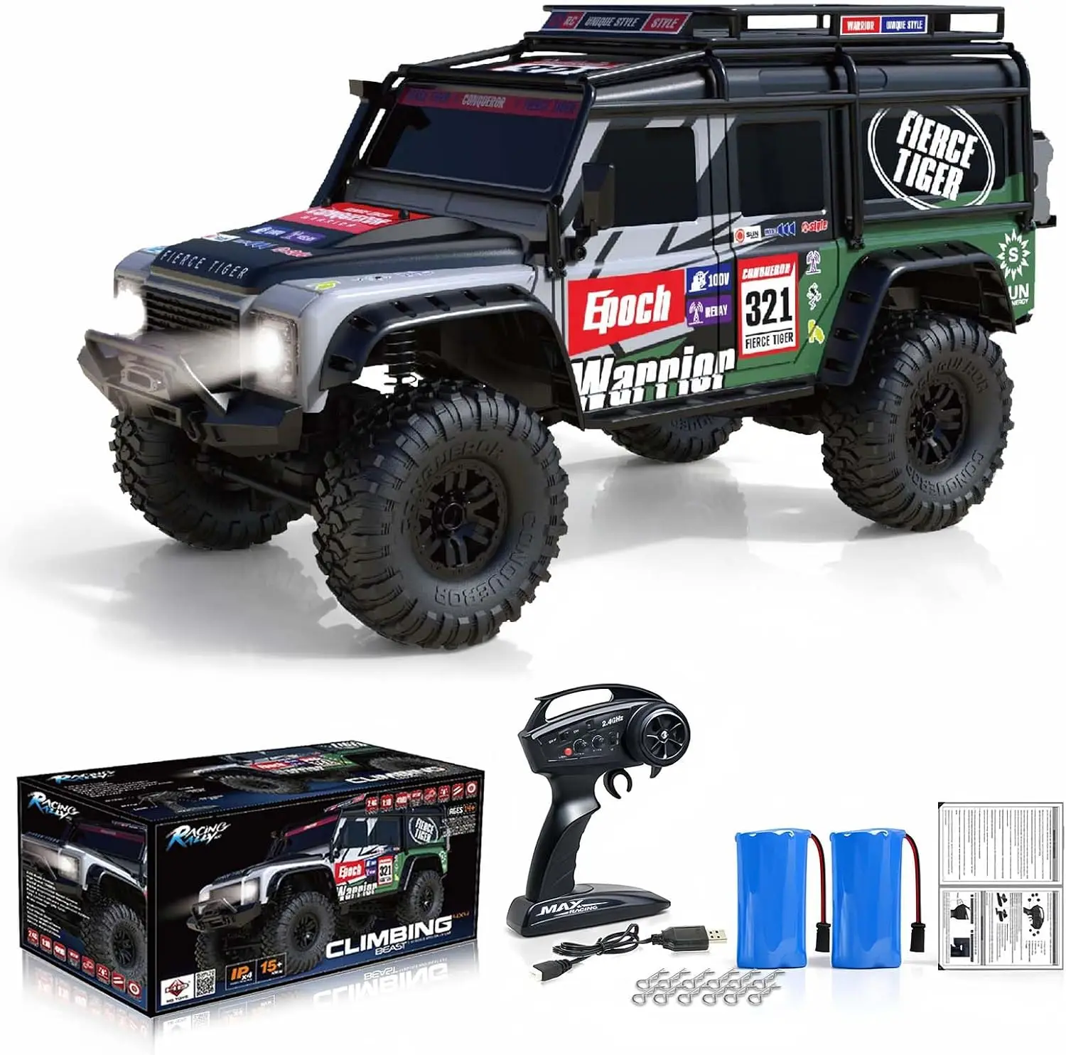 Rc Hobby Off Road - Coches RC, Crawler RC, Escala 1/10,