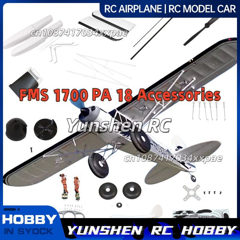 Rc Hobby Toys - Calcomanías decorativas para aviones FMS RC,