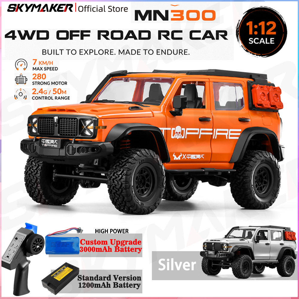 Rc Hobby Grade Car - Coche RC de Escalada MN300 1:12