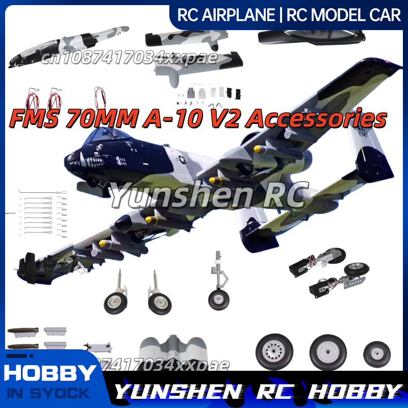 Rc Hobby Toys - Piezas de Repuesto para Avión RC