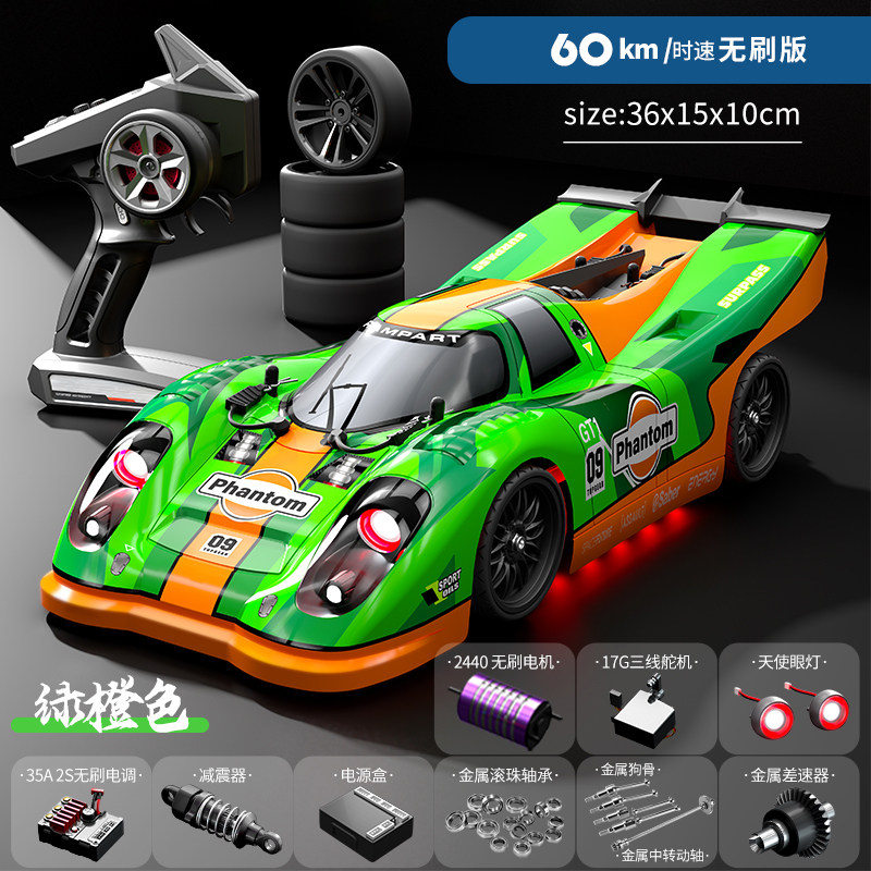 Rc Hobby Off Road - Coche RC 4x4 sin Escobillas de