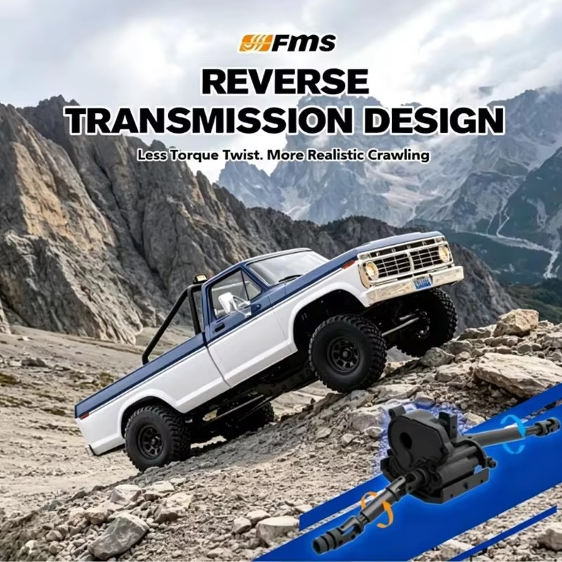 FMS 1:18 FCX18 II F‑100 Brushe - Rc Hobby Off Road reseña y precio