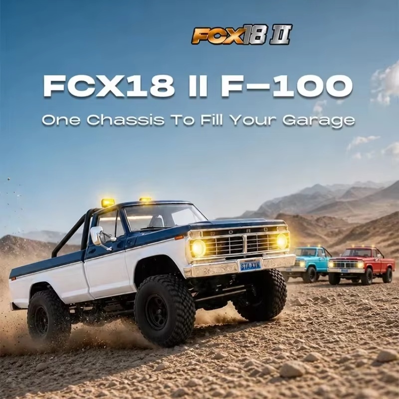 FMS 1:18 FCX18 II F‑100 Brushe - Rc Hobby Off Road reseña y precio