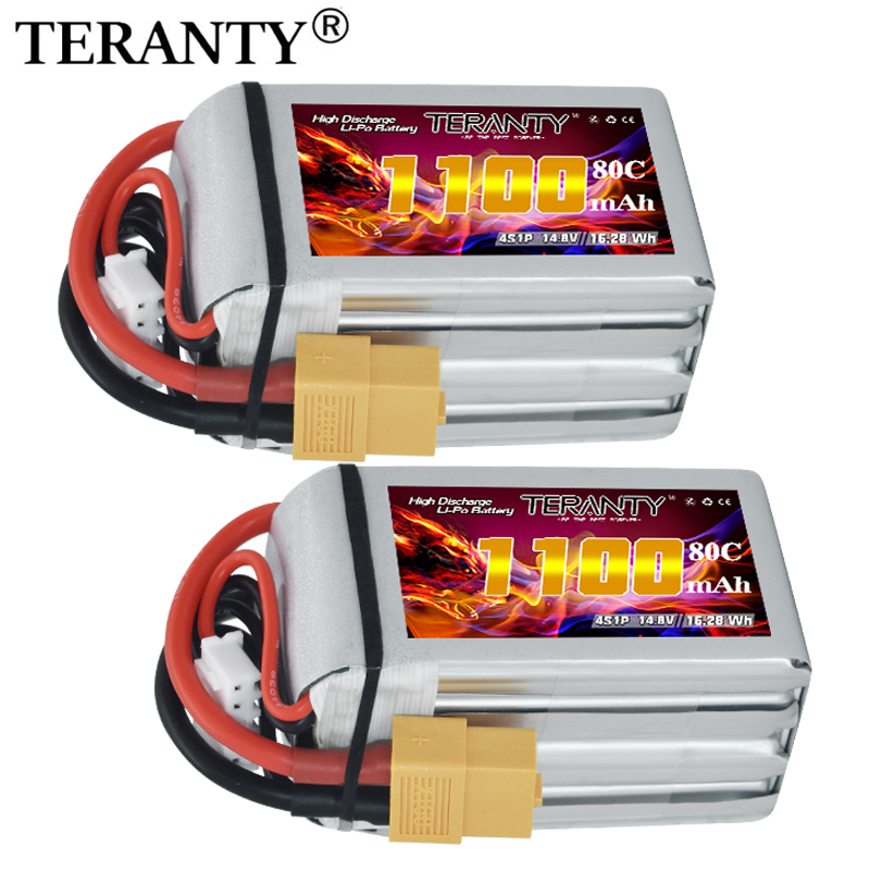 Batería Lipo TERANTY 4S 1100mA - Lipo Battery 4S reseña y precio