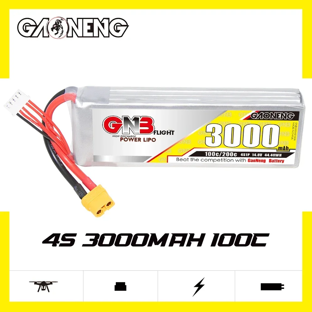 GAONENG GNB 3000mAh 4S 100C 20 - Lipo Battery 4S reseña y precio