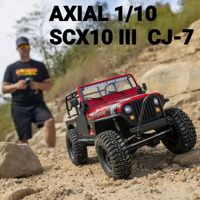 Axial 1/10 Scx10 Iii Cj-7 4wd  - Rc Hobby Off Road reseña y precio