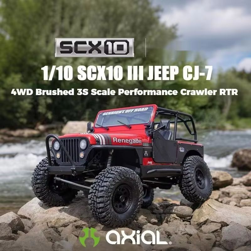 Axial 1/10 Scx10 Iii Cj-7 4wd  - Rc Hobby Off Road reseña y precio