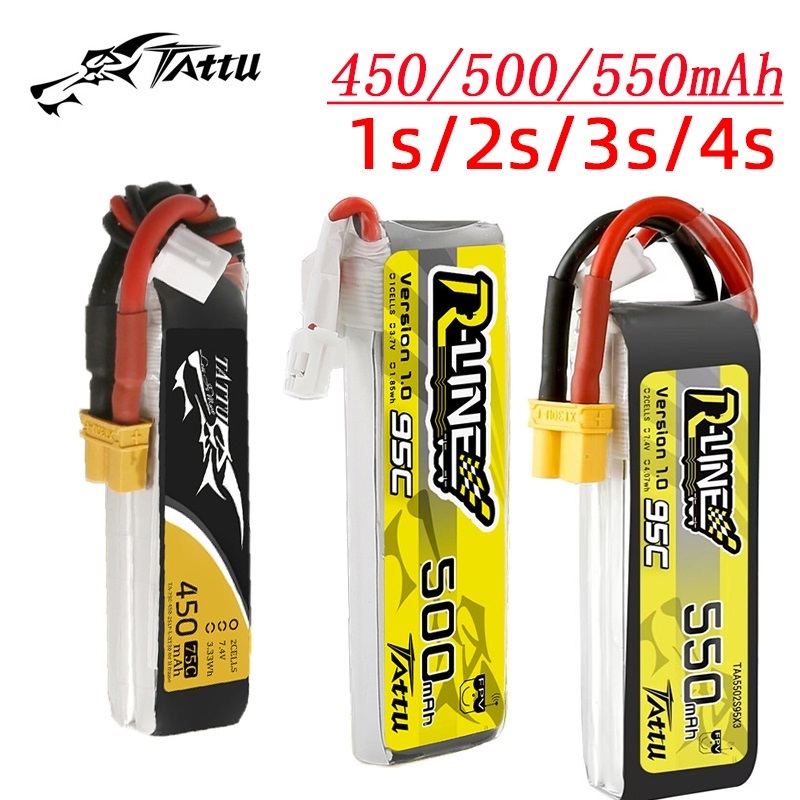 3 uds nuevo TATTU 450/500/550m - Lipo Battery 4S reseña y precio