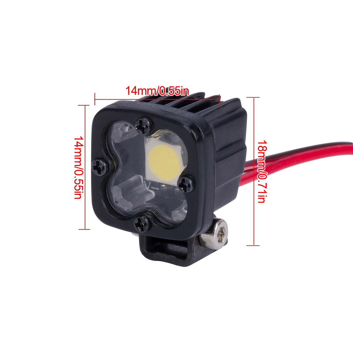 RC Car Square Bright LED luces - Rc Hobby Products reseña y precio
