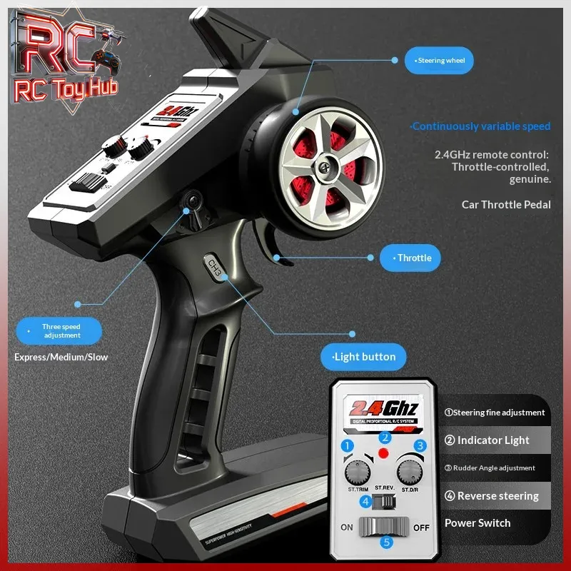 Coche RC 4x4 sin Escobillas de - Rc Hobby Off Road reseña y precio