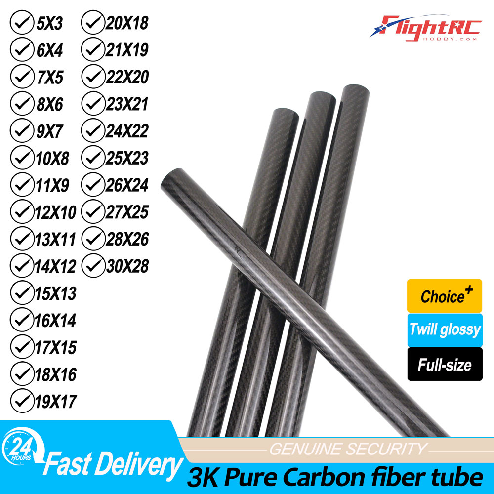 Tubo de fibra de carbono brill - Rc Hobby Youtube reseña y precio