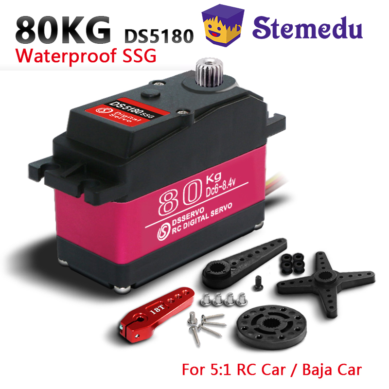 Dsservo impermeable DS5180 80K - Rc Hobby Products reseña y precio